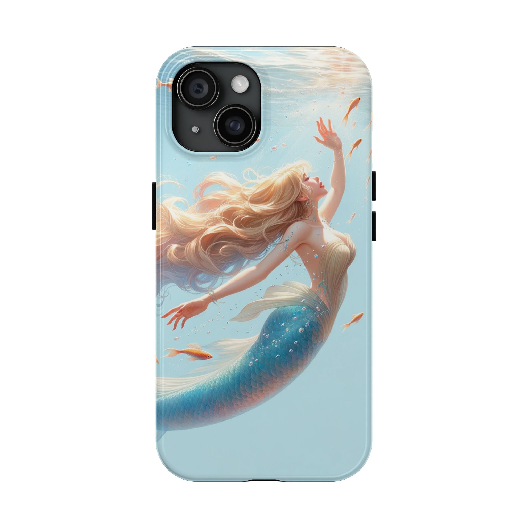 Blond mermaid - Tough Phone Case