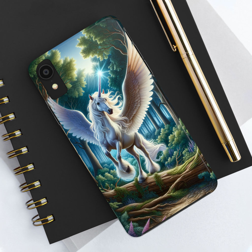 Landing Unicorn - Tough Phone Case