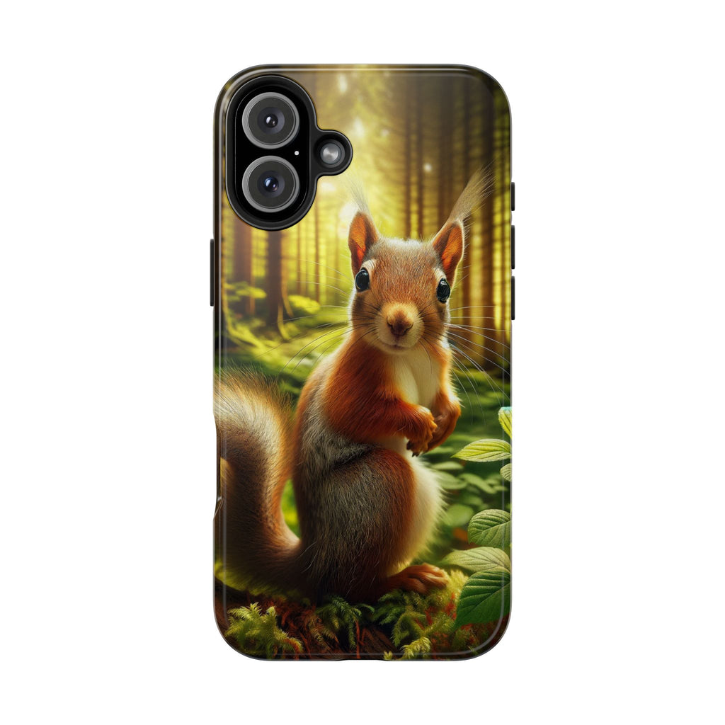 Curious squirrel - Tough Phone Case