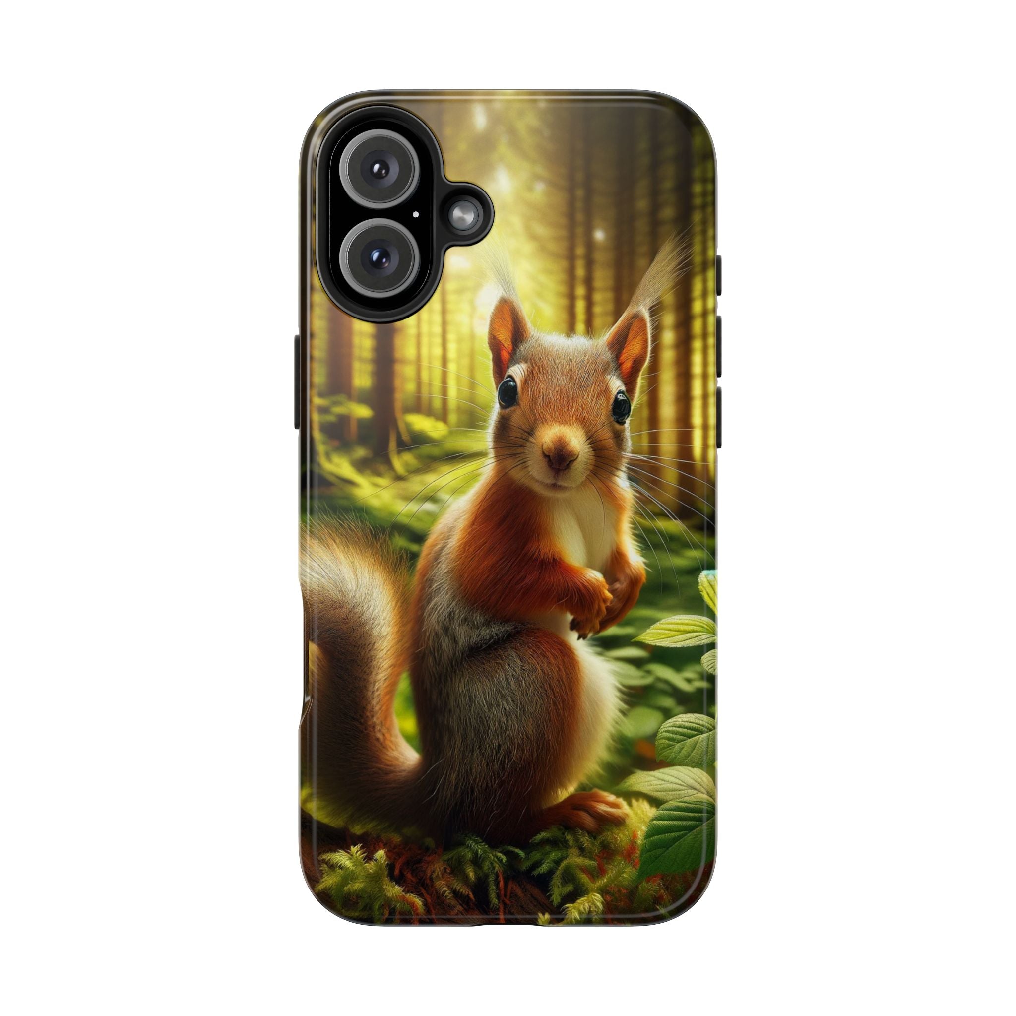 Curious squirrel - Tough Phone Case