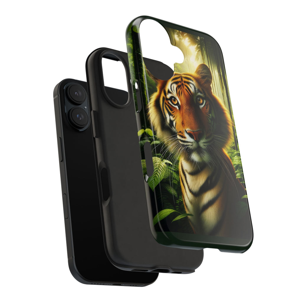 Curious Tiger - Tough Phone Case