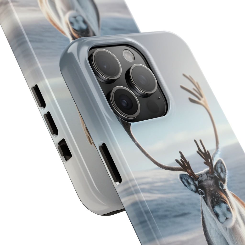 Phone Cases - Curious Reindeer Design