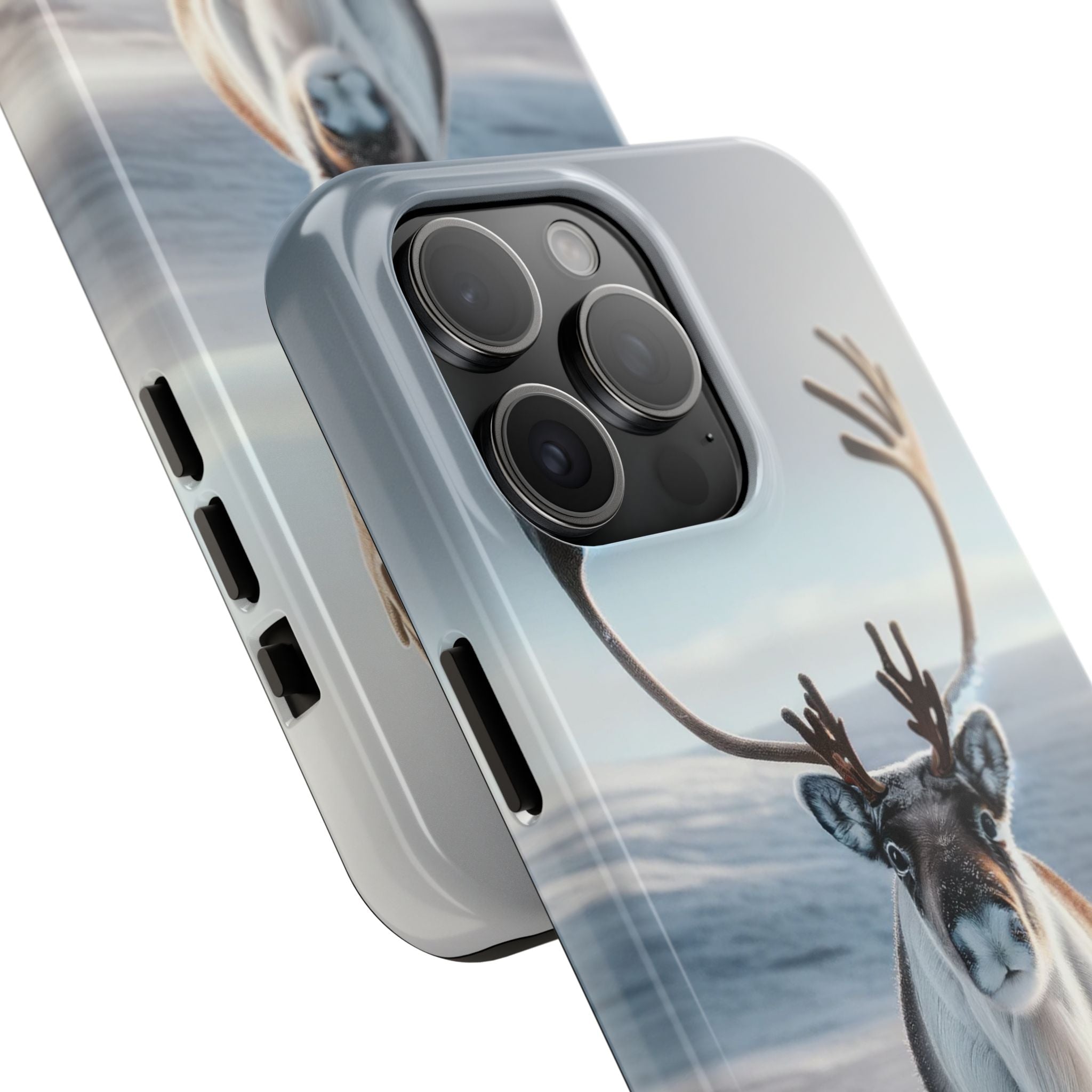 Phone Cases - Curious Reindeer Design