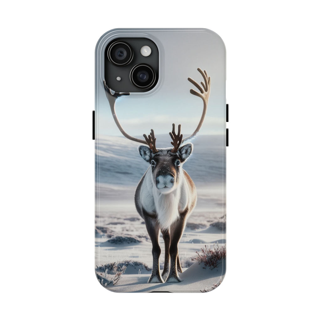 Phone Cases - Curious Reindeer Design