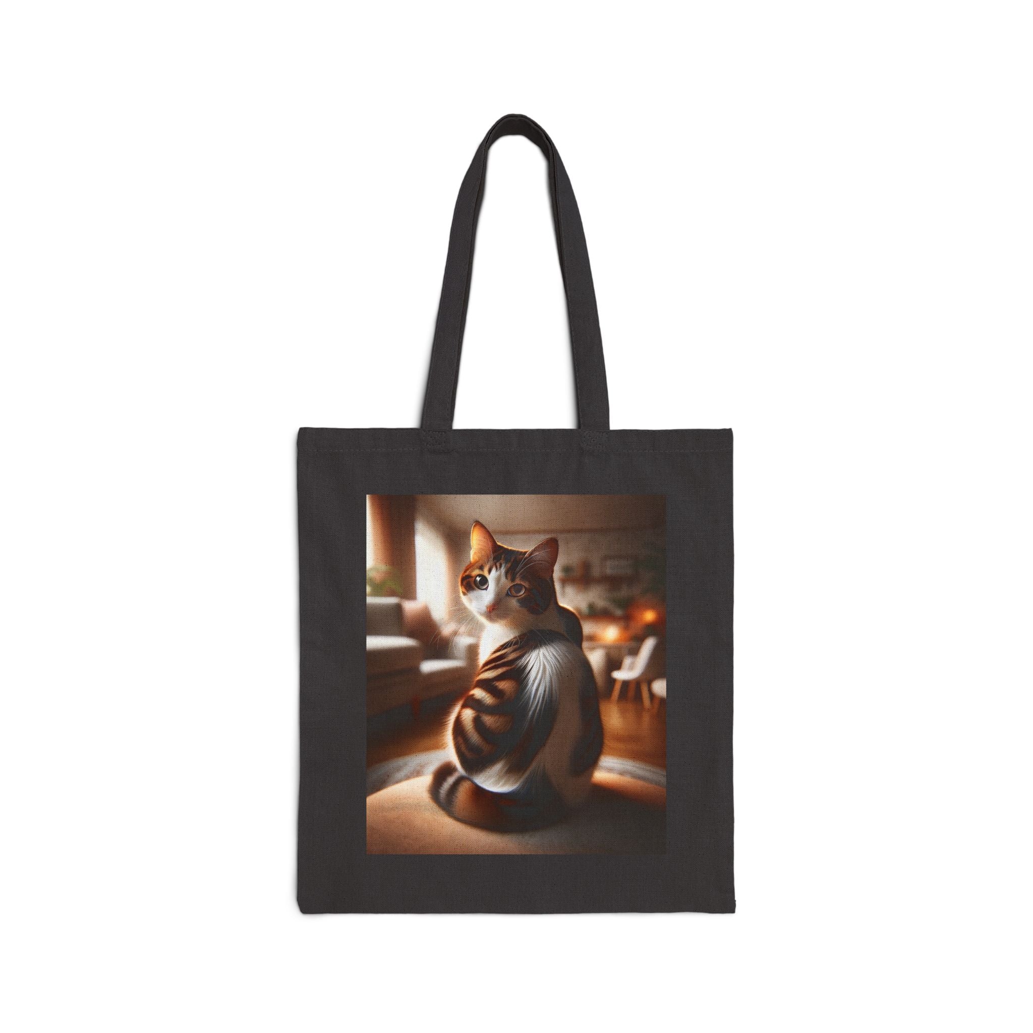 Cat Lover's - Cotton Canvas Tote Bag