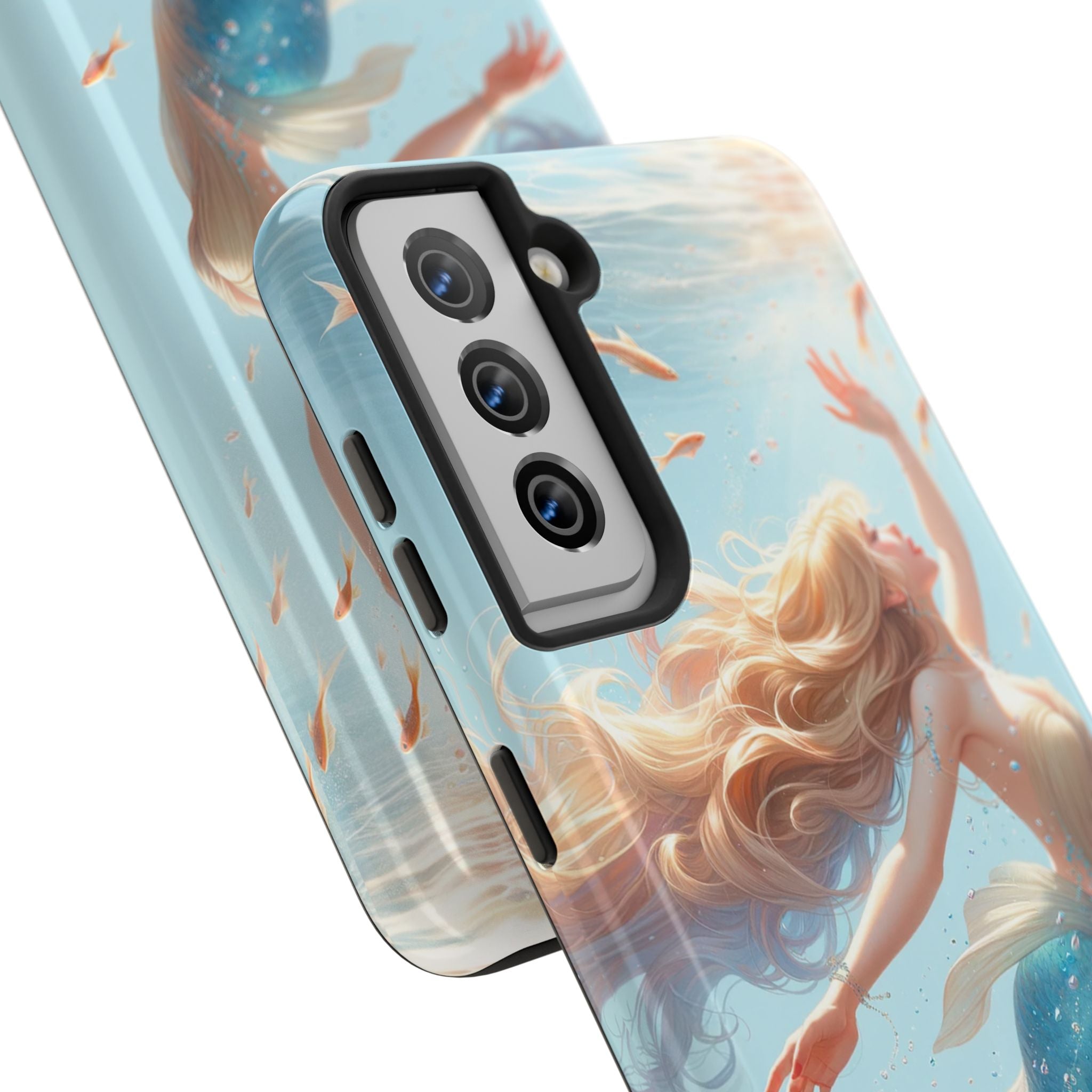 Blond mermaid - Tough Phone Case