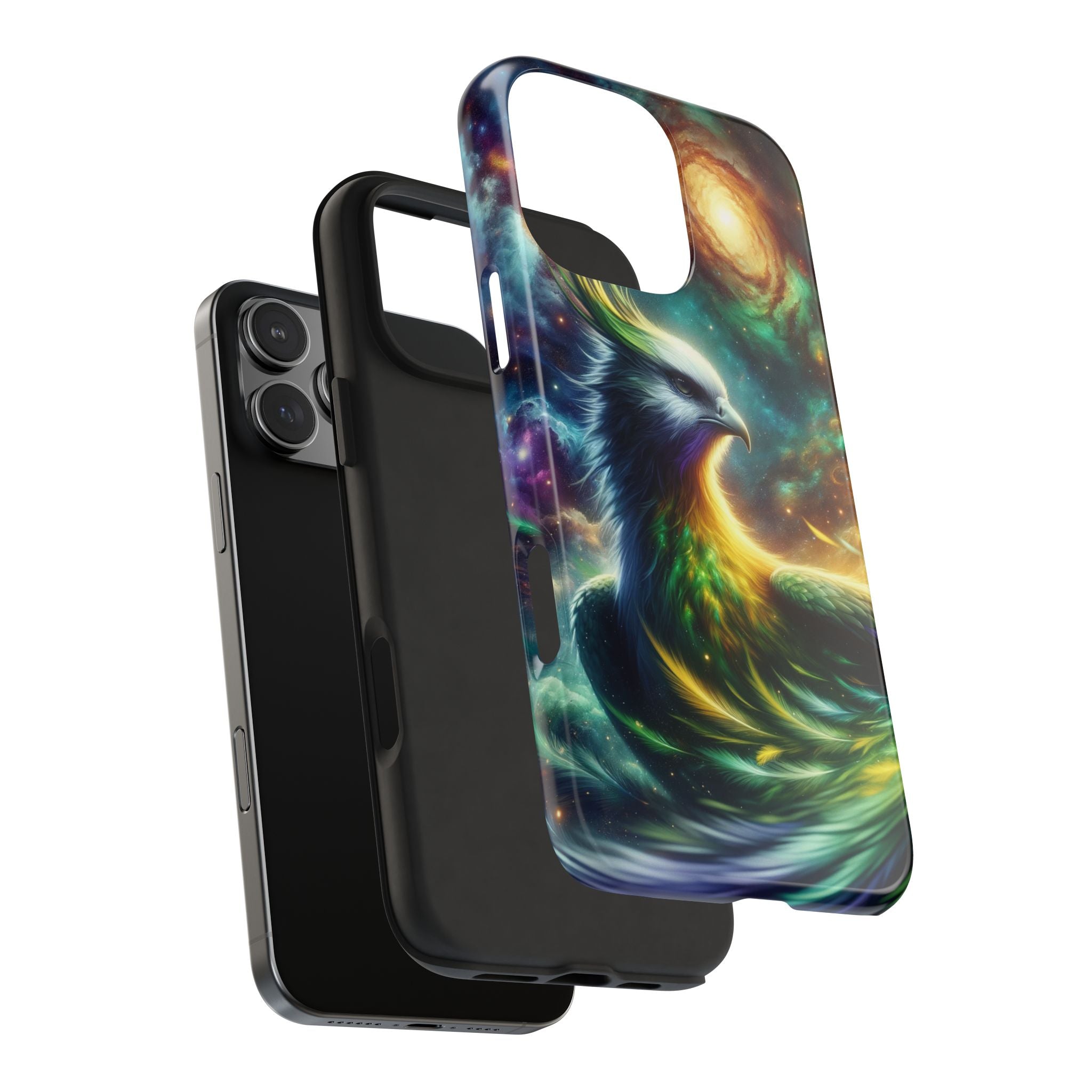Phone Cases - Green Phoenix Design