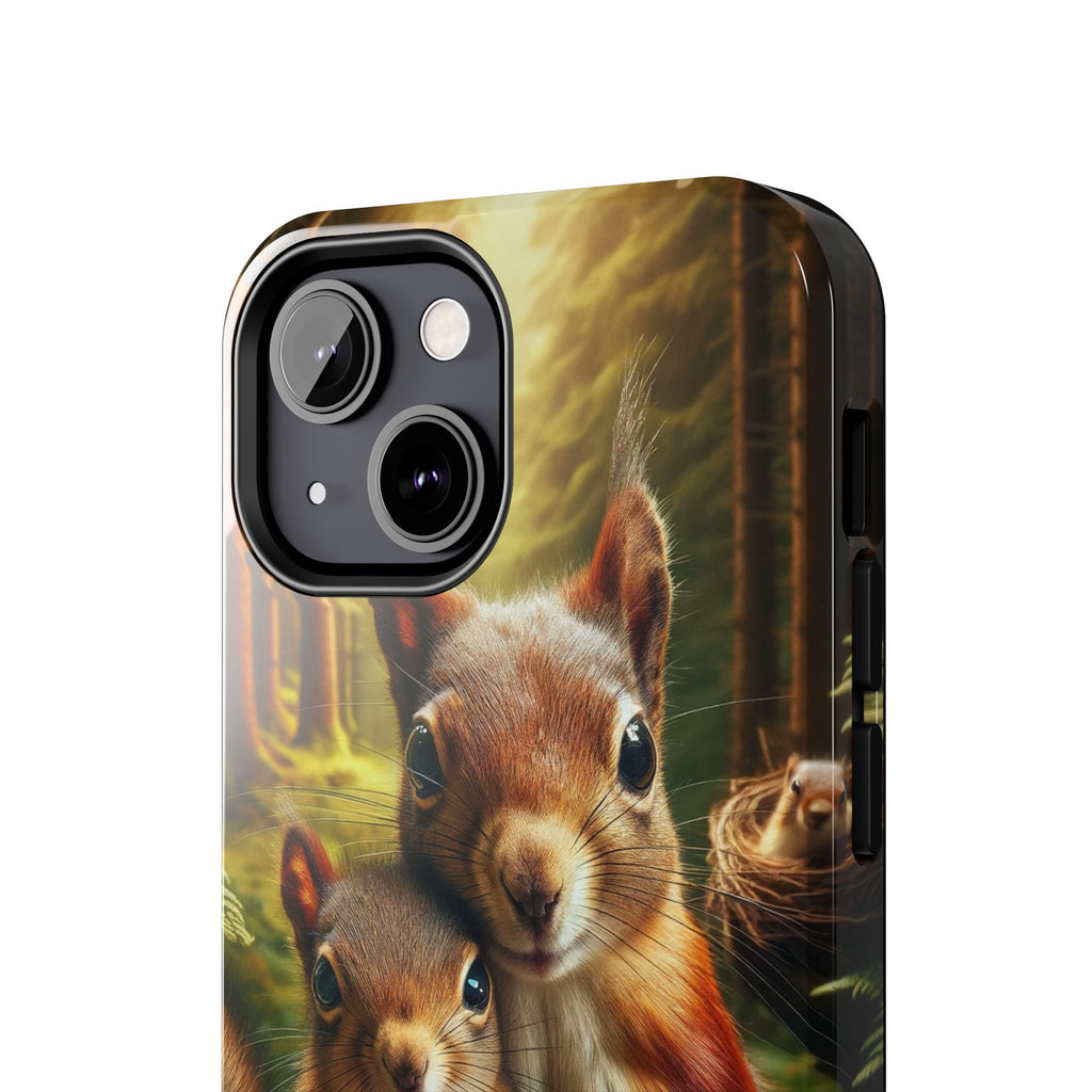 Two squirrels - Tough Phone Case