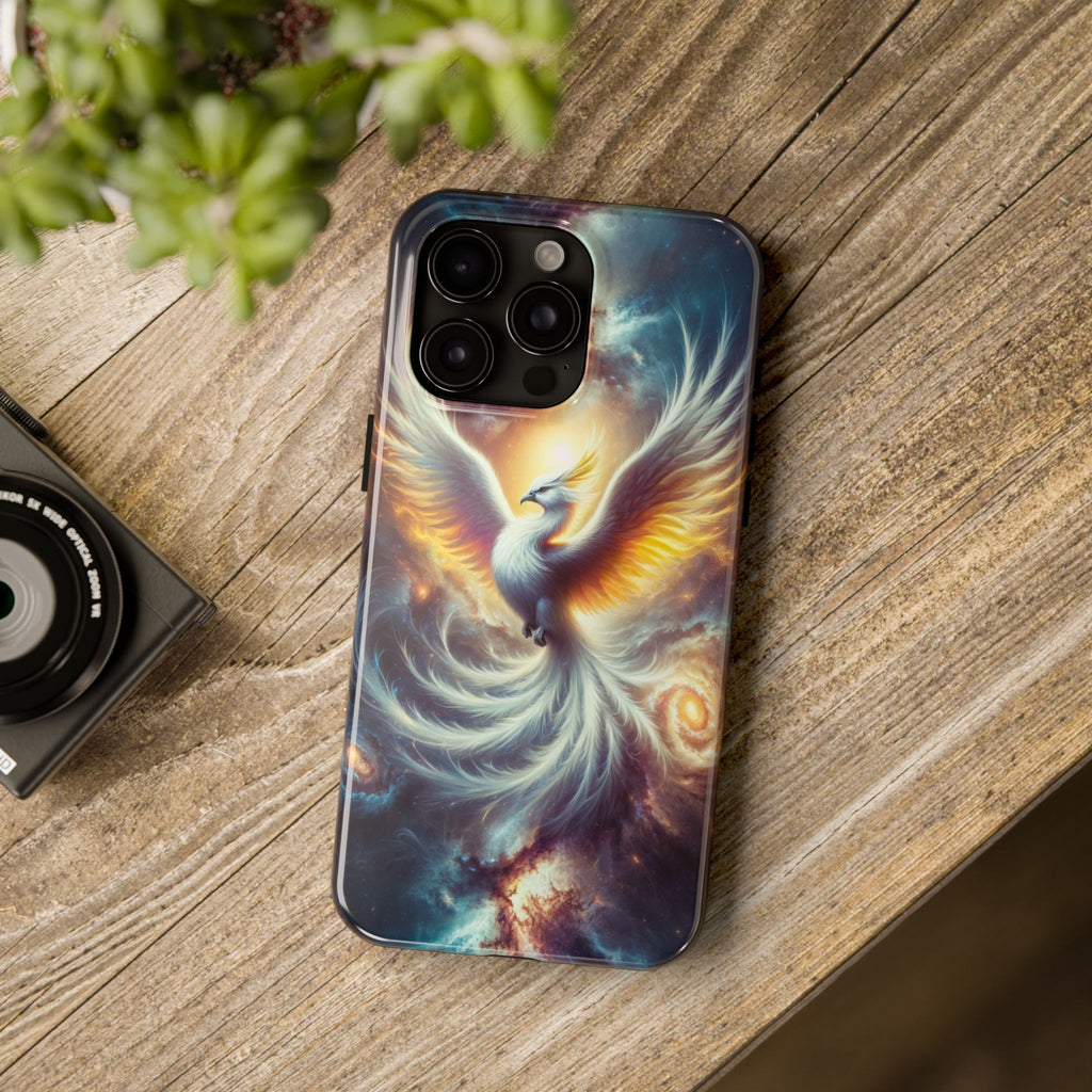 Phone Case - White Phoenix Design