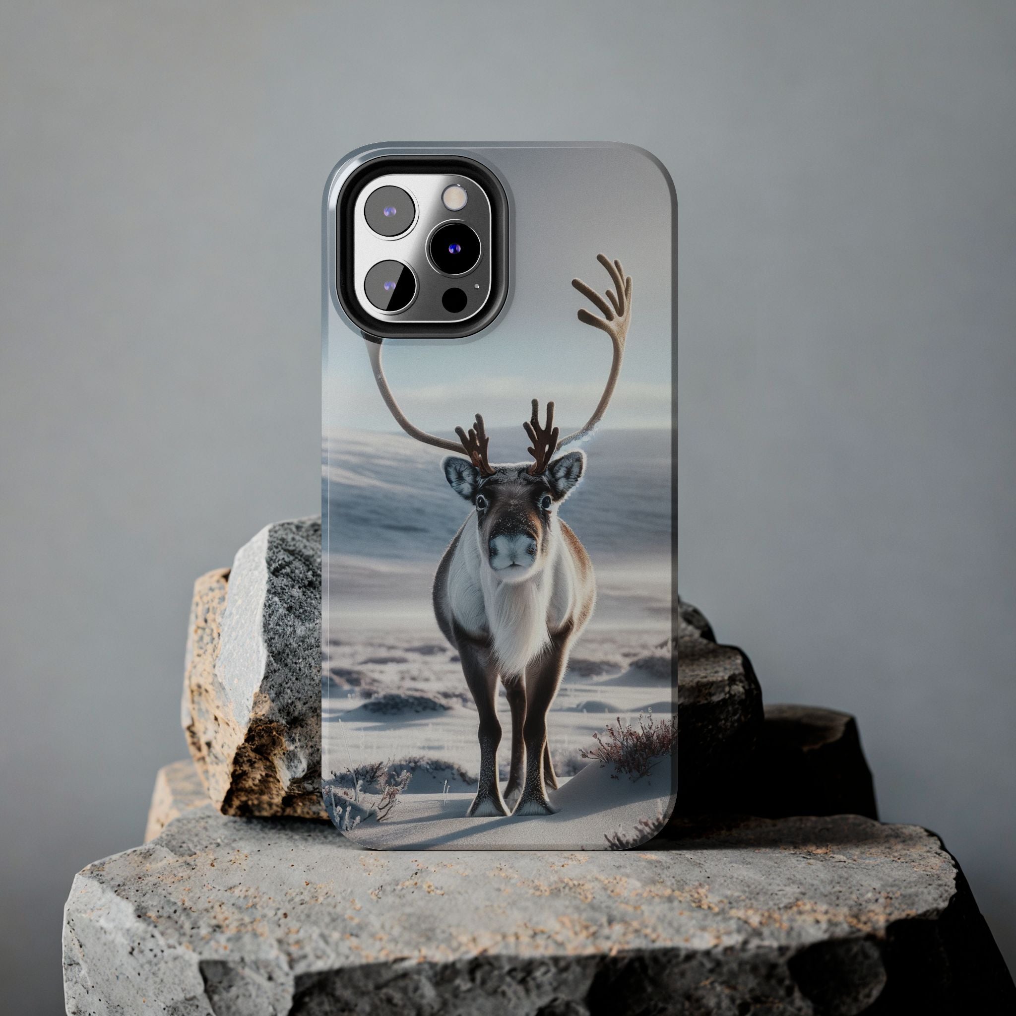 Phone Cases - Curious Reindeer Design