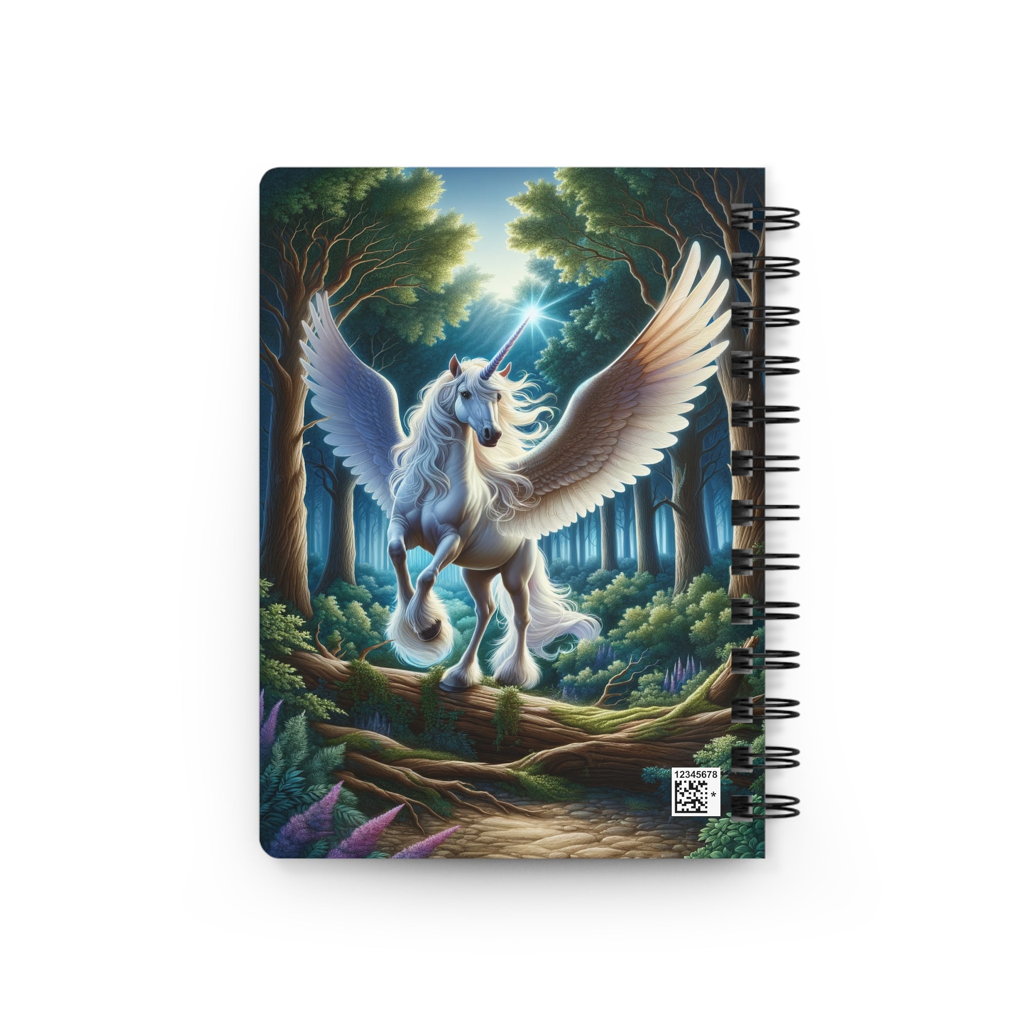 Unicorn 2 - Spiral Notebook