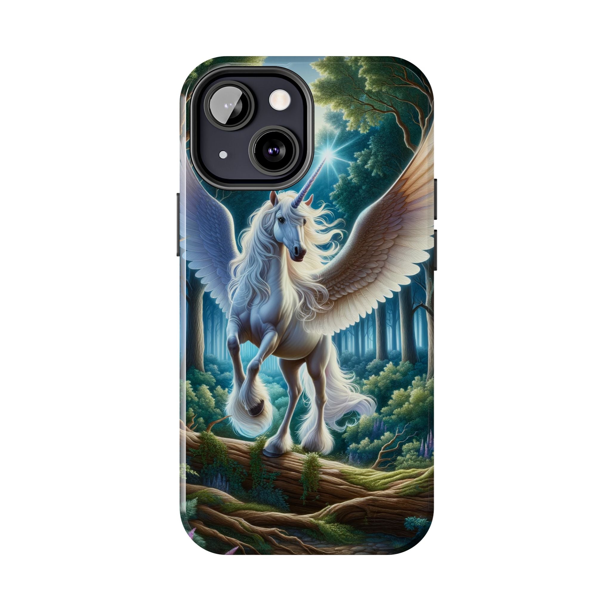 Landing Unicorn - Tough Phone Case