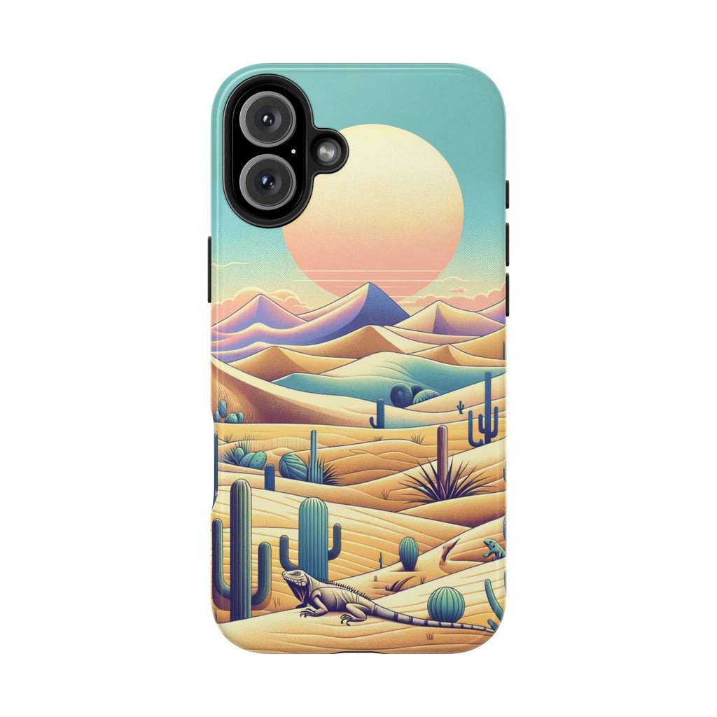 Iguana in the desert 2 - Tough Phone Case