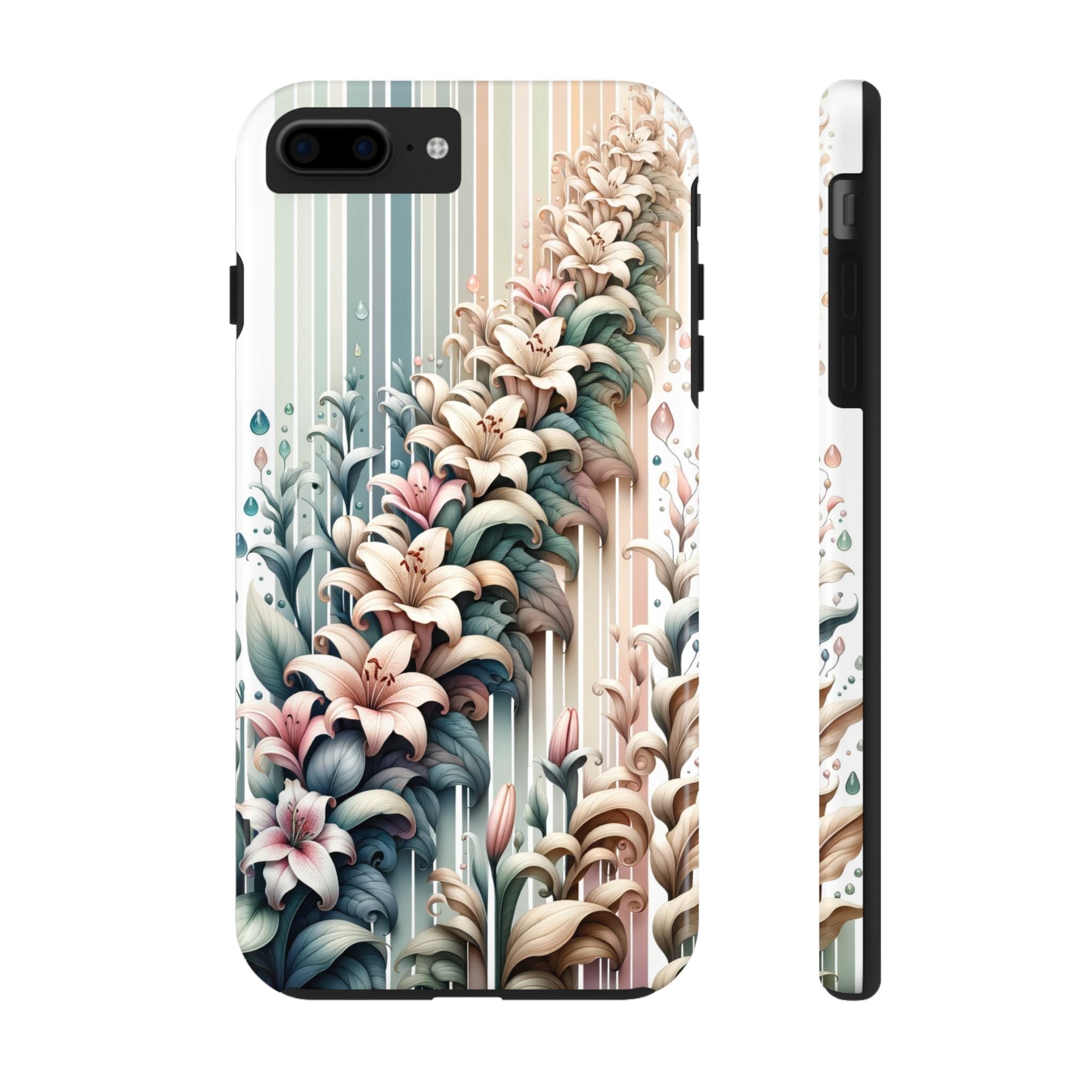 Pastel lilies - Tough Phone Case