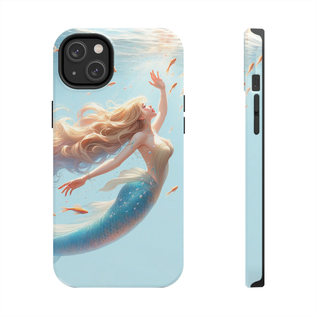 Blond mermaid - Tough Phone Case