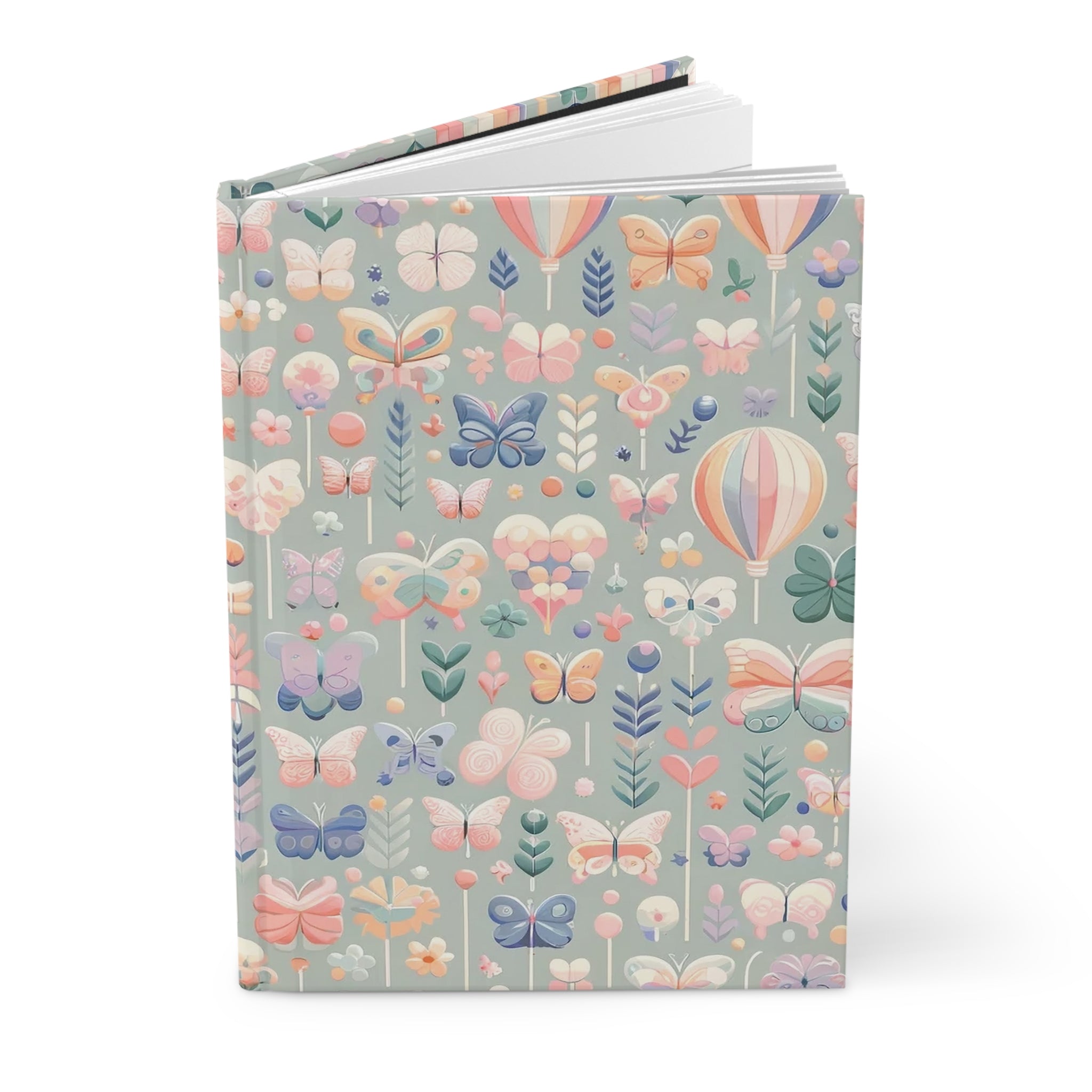 Butterflies and balloons 1 - Hardcover Notebook