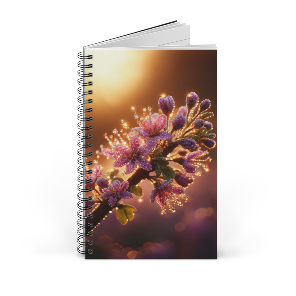 Lavender-coloured Diamond flowers (5) - Spiral Journal
