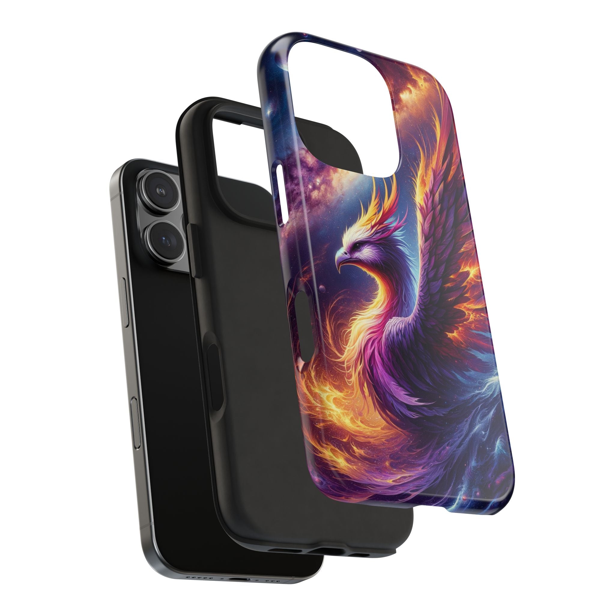 Purple Phoenix Phone Case