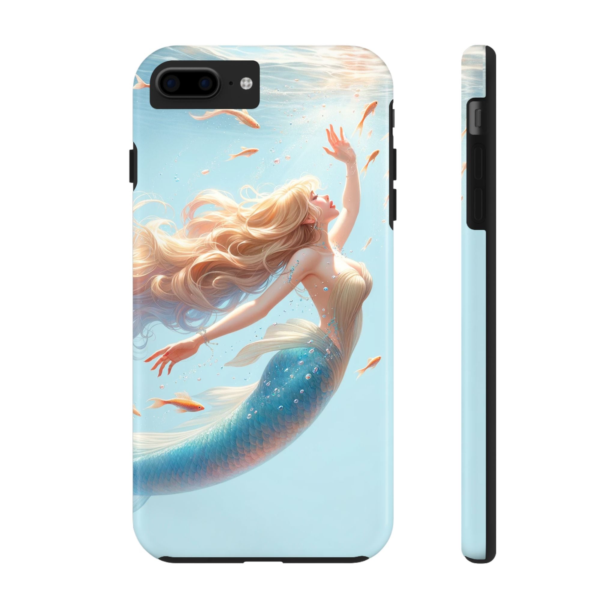 Blond mermaid - Tough Phone Case