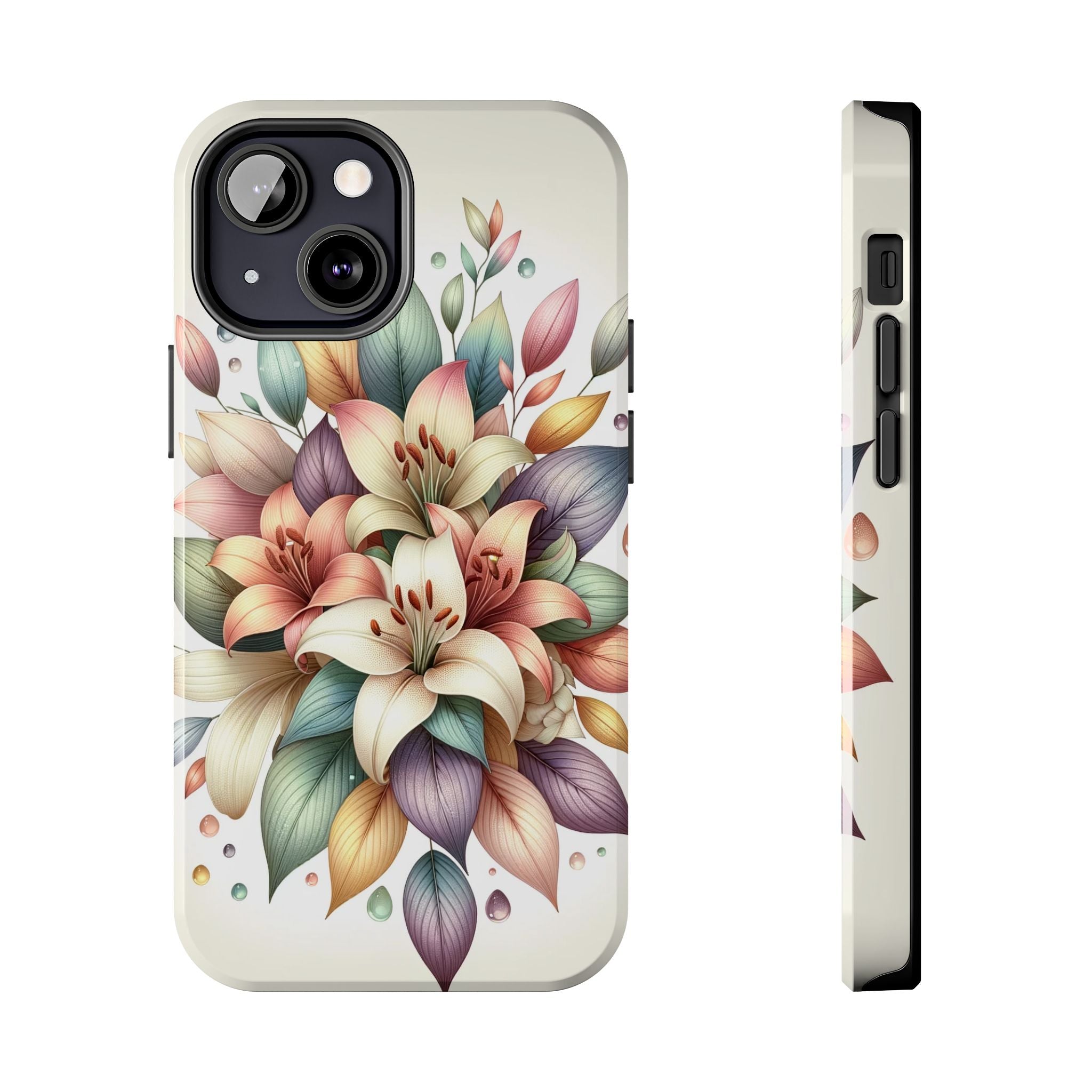 Phone Cases - Beautiful Lily Bouquet Design