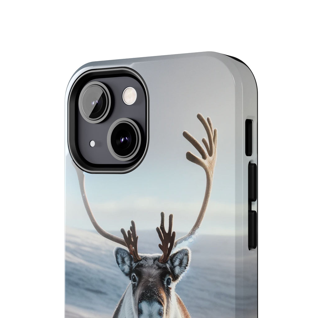 Phone Cases - Curious Reindeer Design