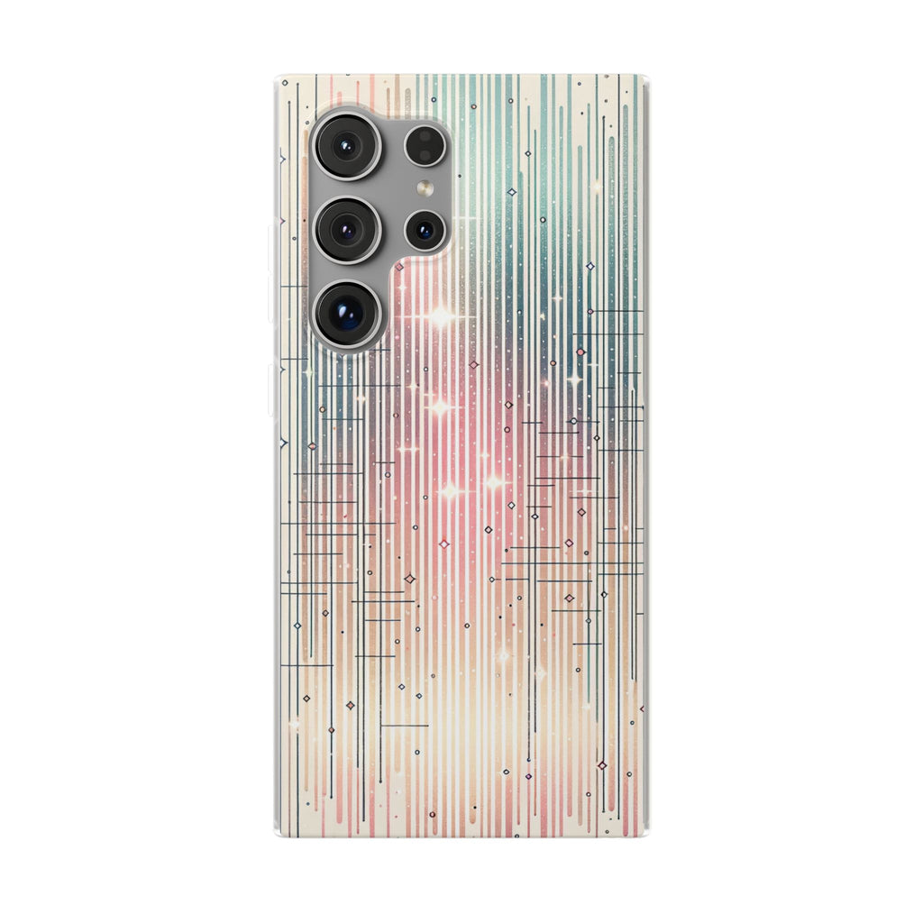 Pastel Lines- Flexi Case (Samsung only)