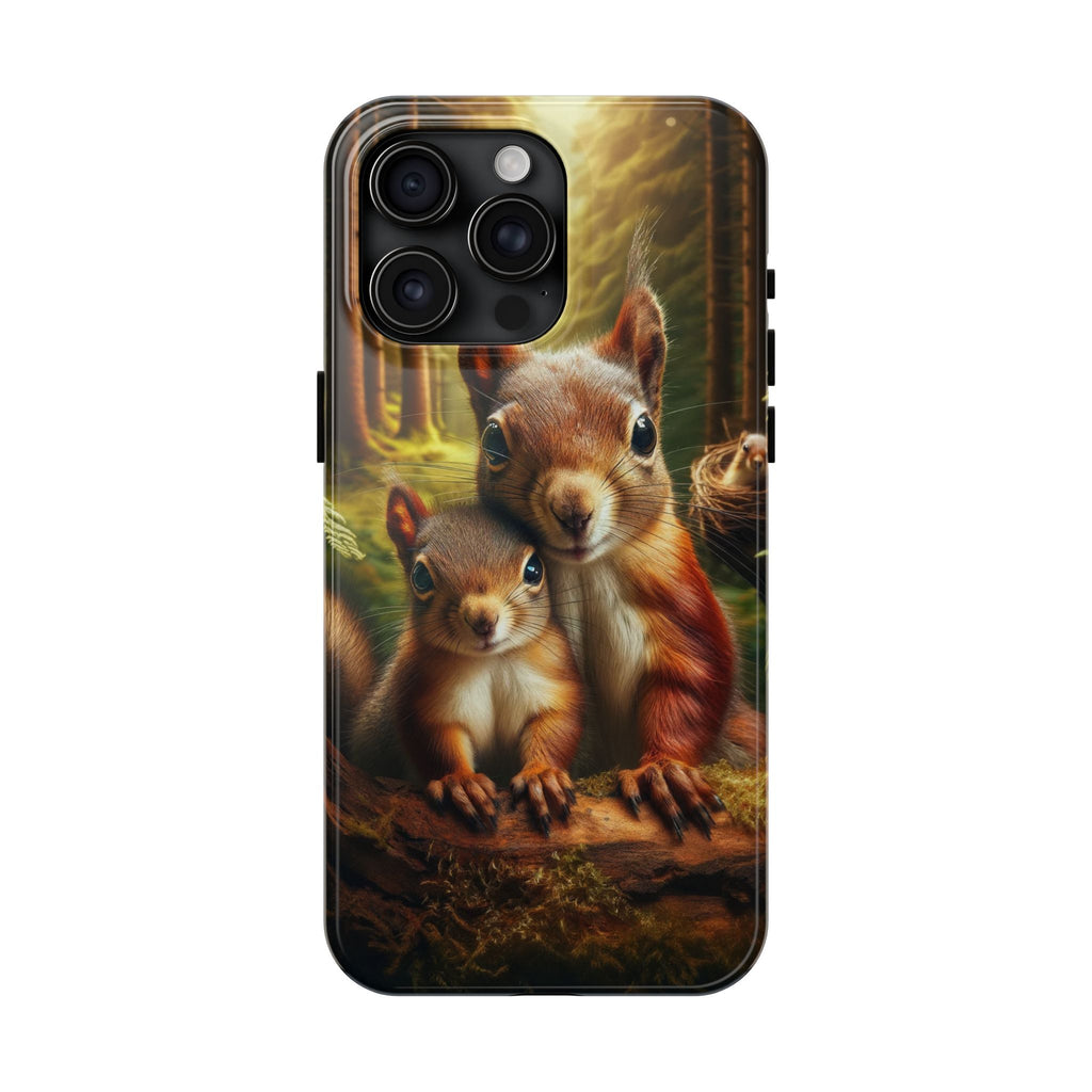 Two squirrels - Tough Phone Case