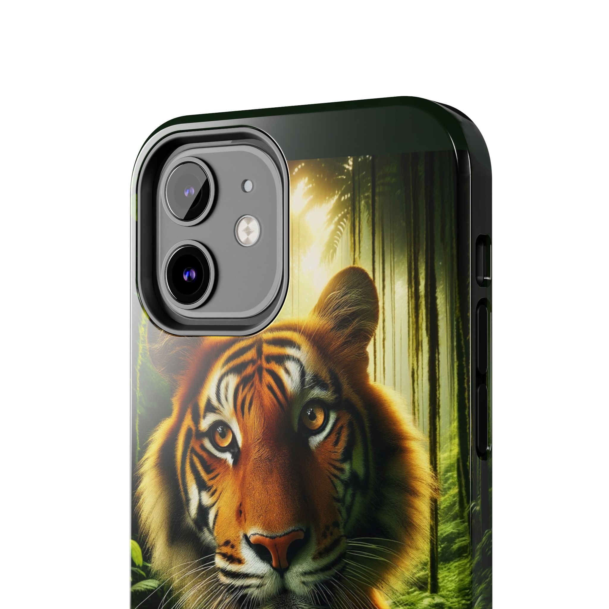 Curious Tiger - Tough Phone Case