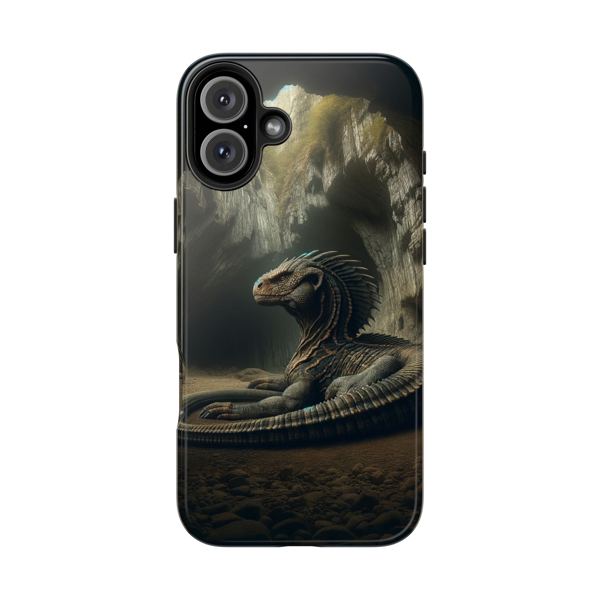 Basilisk in a cave - Tough Phone Case