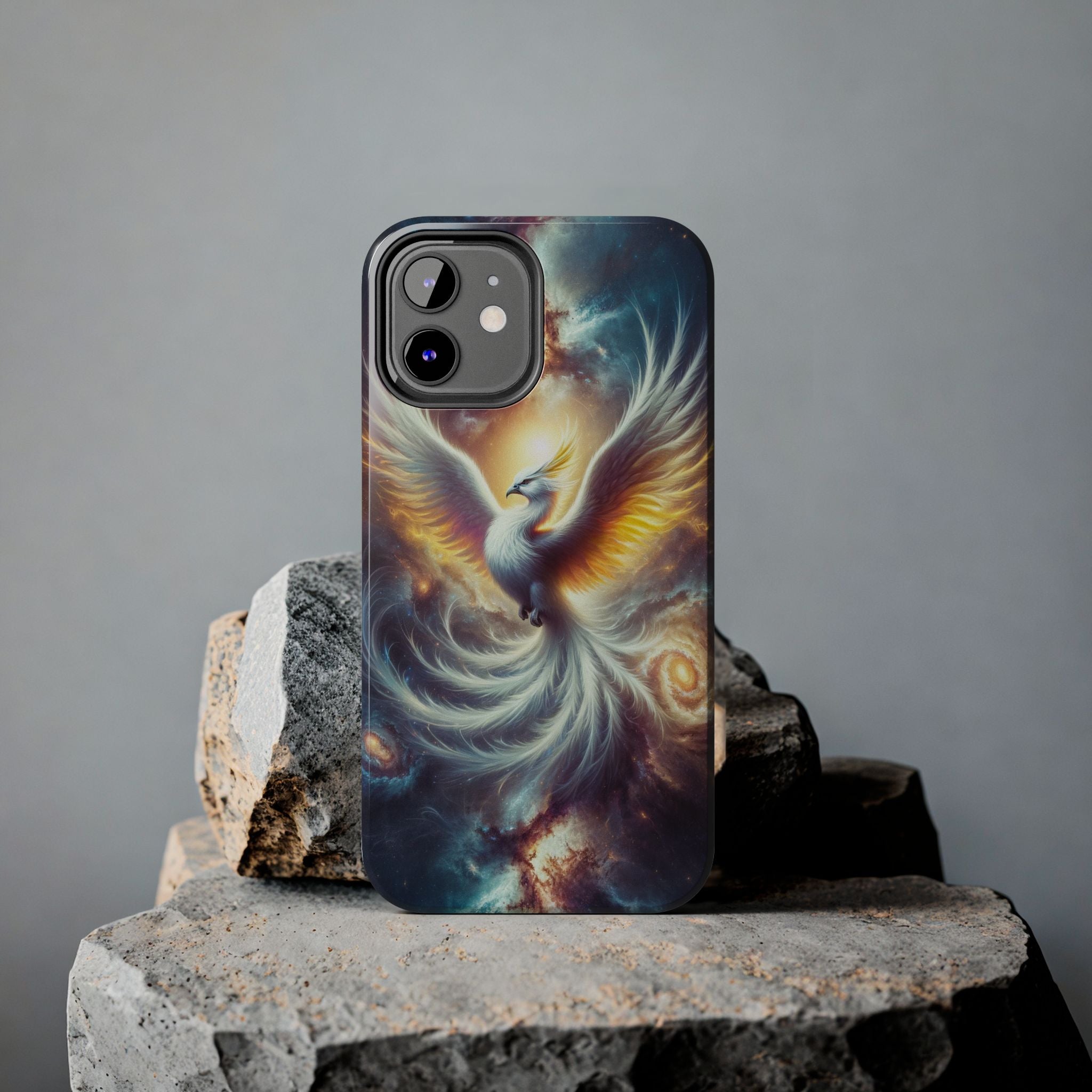 Phone Case - White Phoenix Design