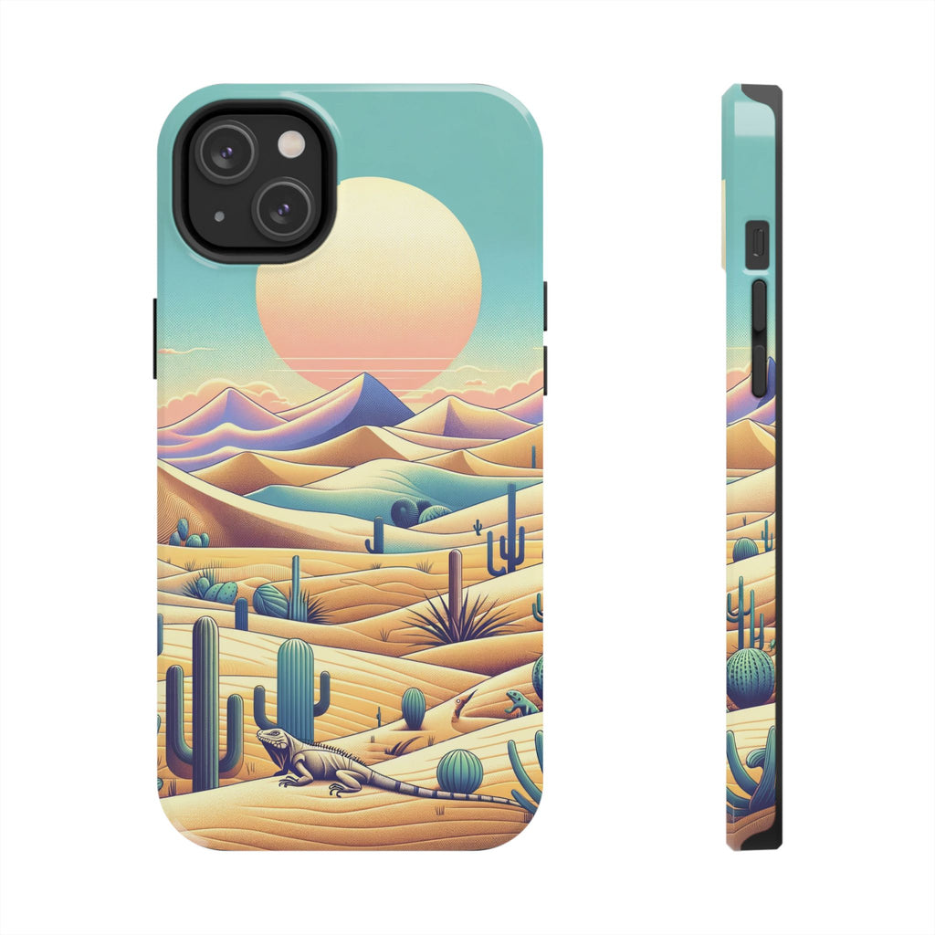 Iguana in the desert 2 - Tough Phone Case