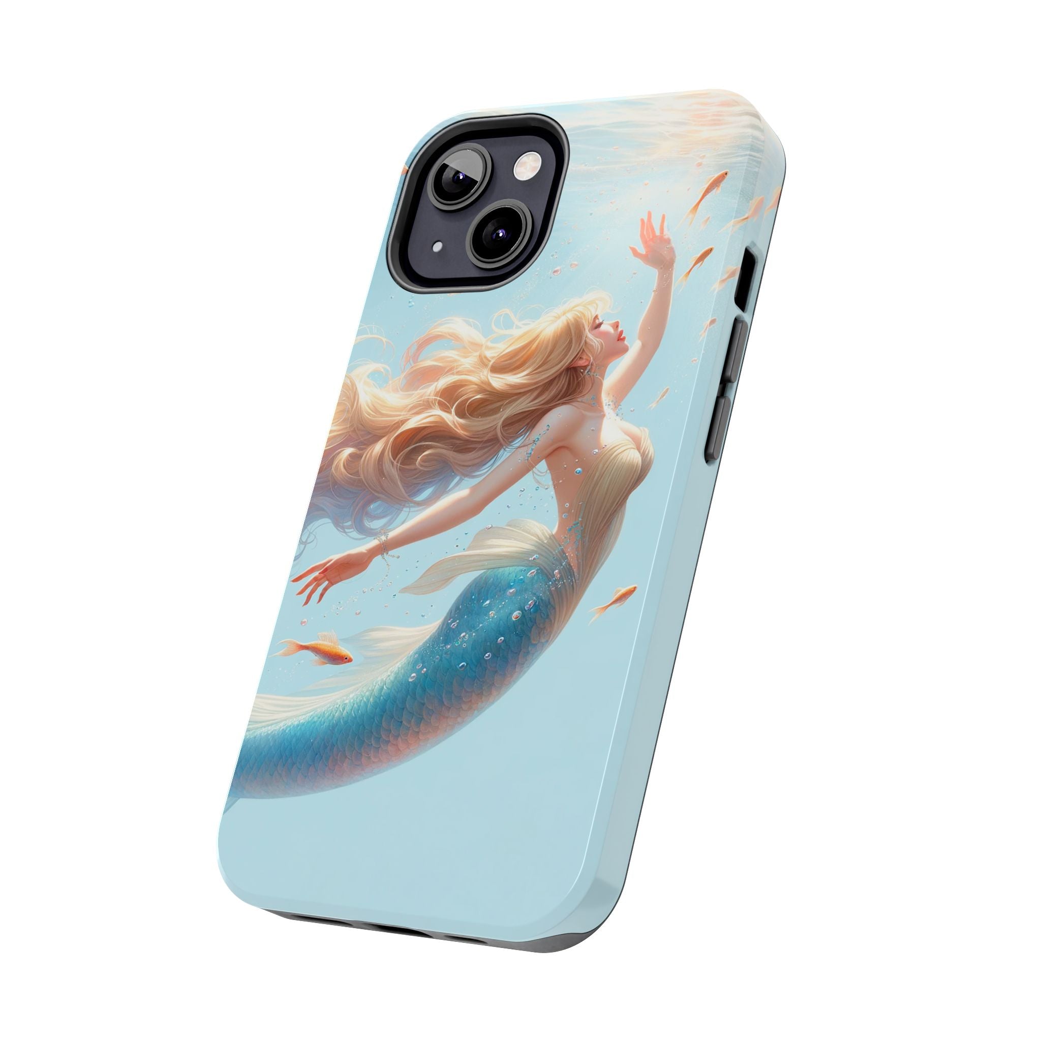 Blond mermaid - Tough Phone Case