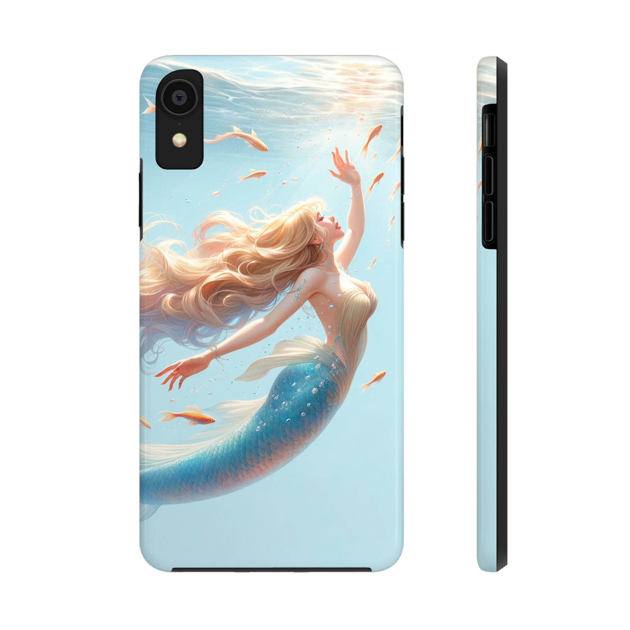 Blond mermaid - Tough Phone Case