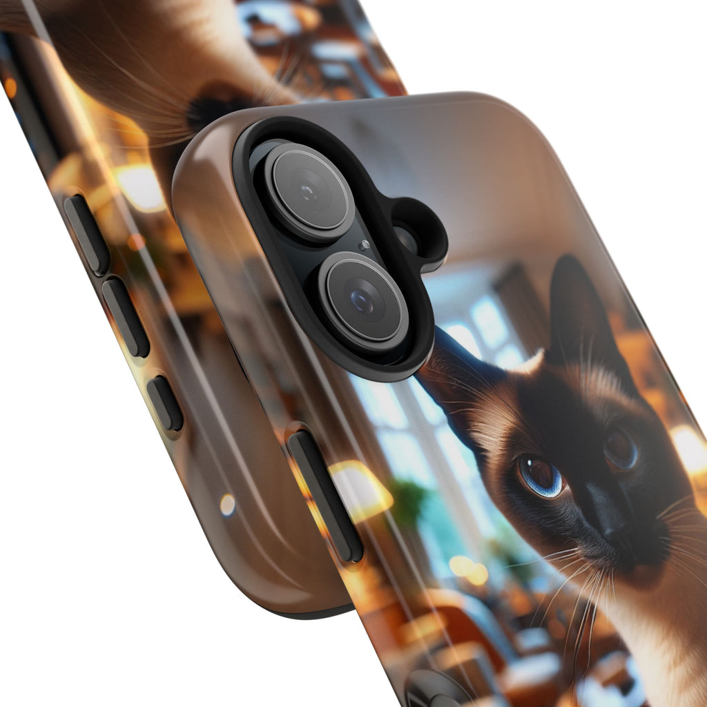 Curious cat - Tough Phone Case