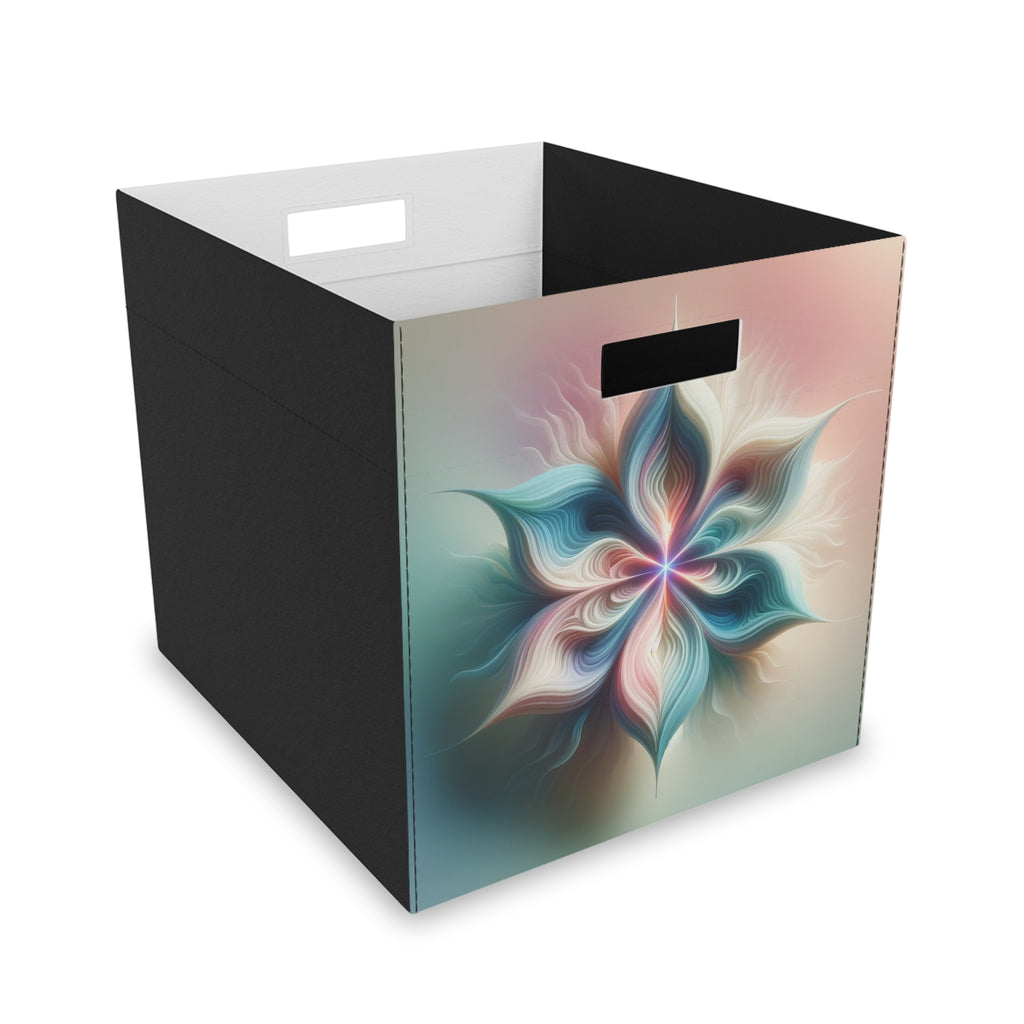 Pastel coloured star on pastel background - Storage Box