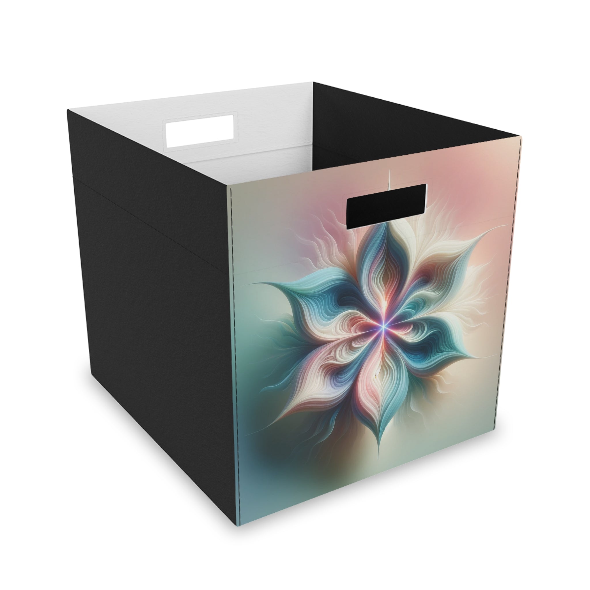 Pastel coloured star on pastel background - Storage Box