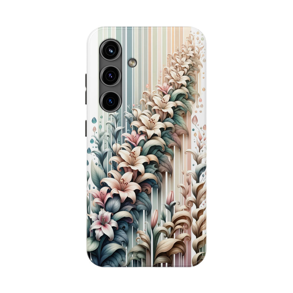 Pastel lilies - Tough Phone Case