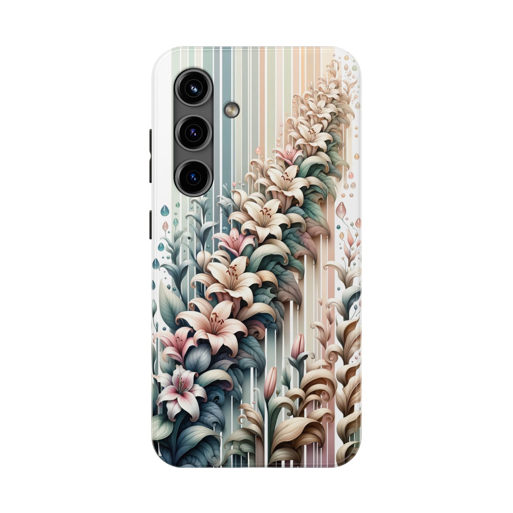 Pastel lilies - Tough Phone Case