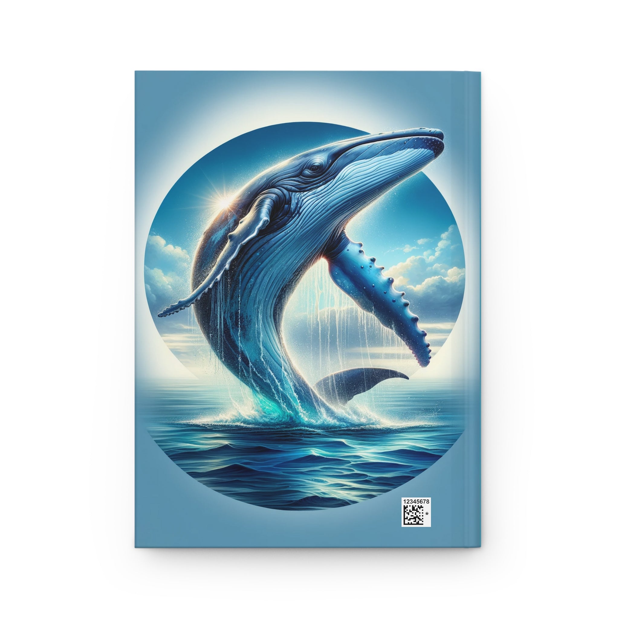 Whale 2 - Hardcover Notebook
