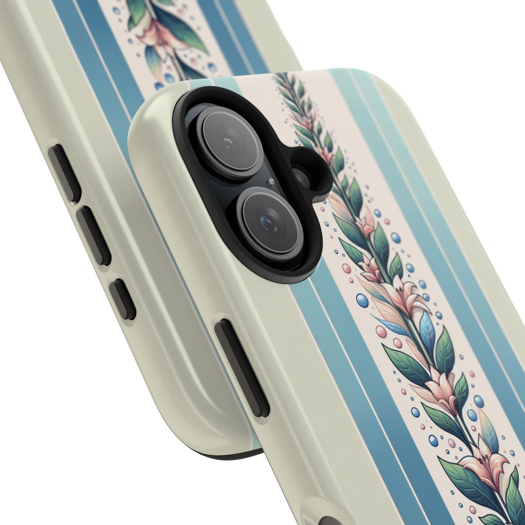 Lilies and leaves - Tough Phone Case