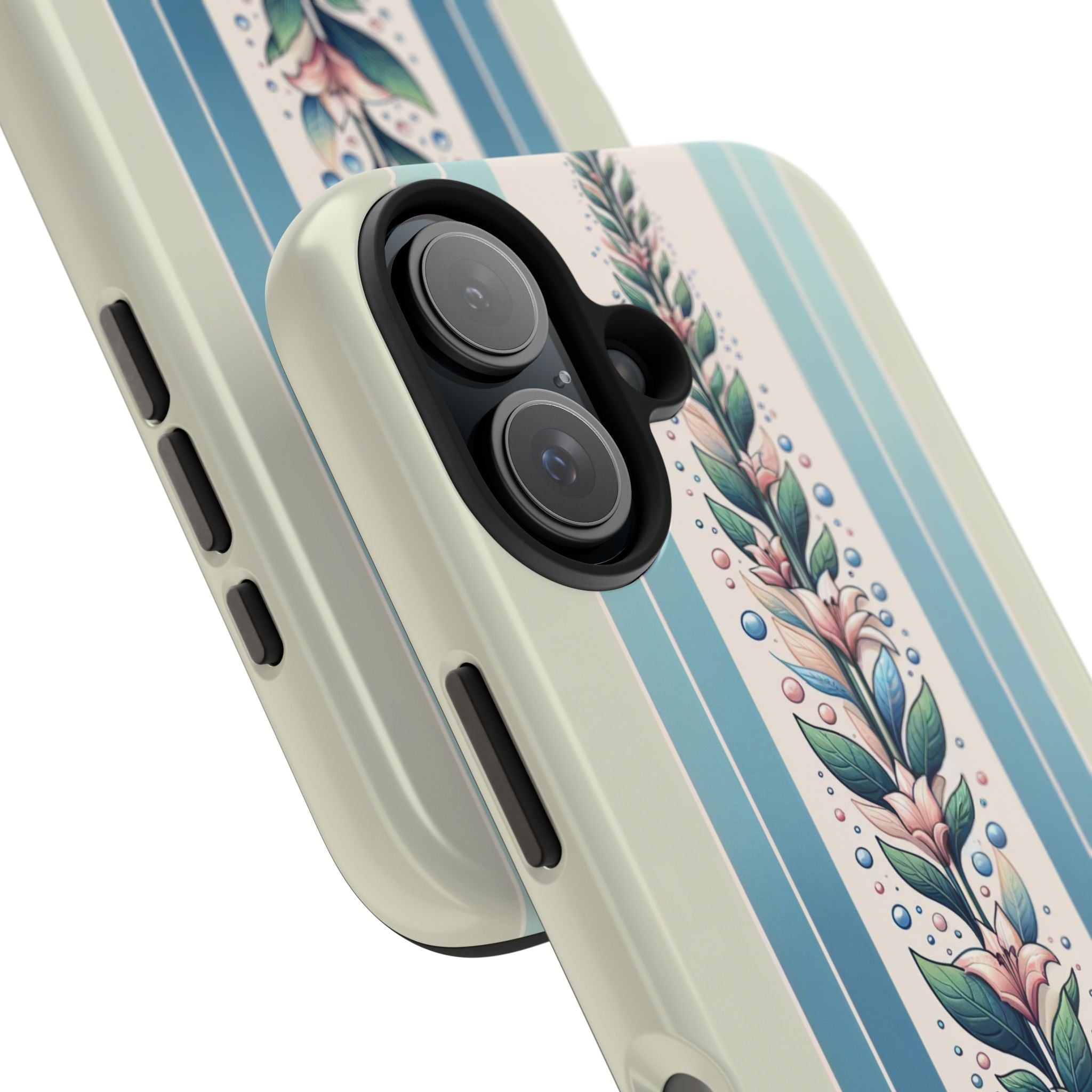 Lilies and leaves - Tough Phone Case