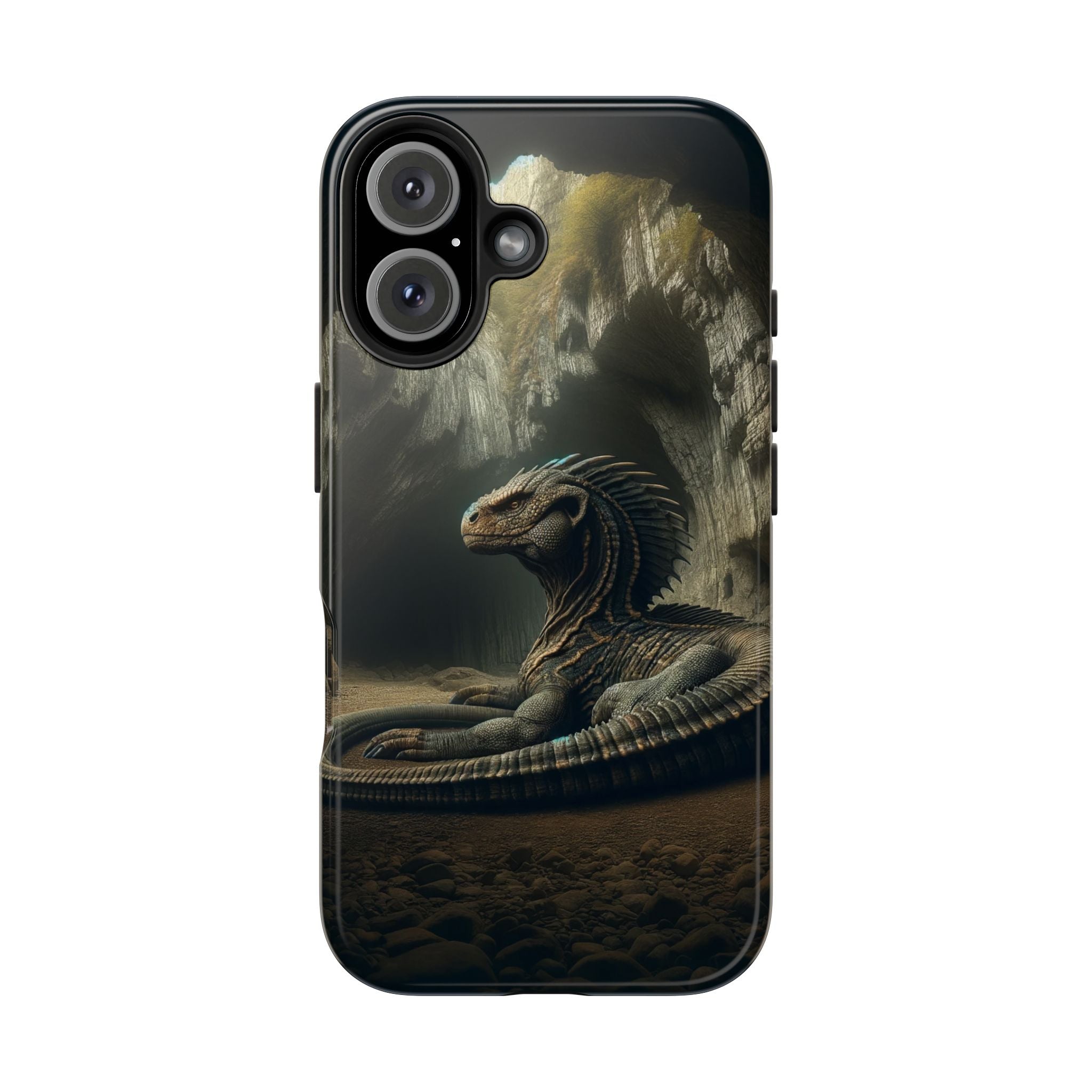 Basilisk in a cave - Tough Phone Case