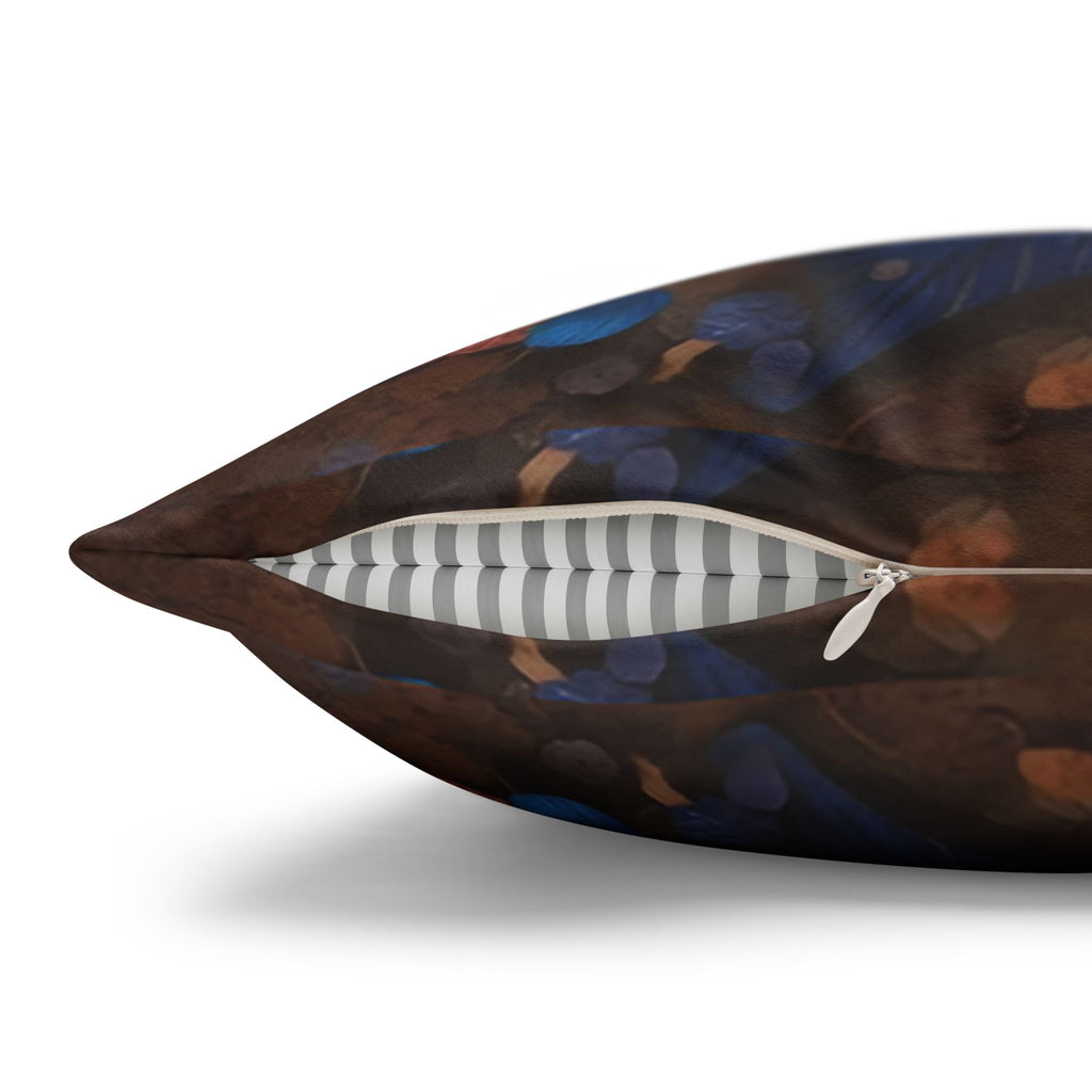 Magical leaves, pastel coloured - Suede Square Pillowcase