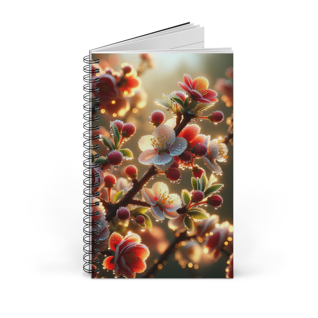 Red & white flowers (1) - Spiral Journal