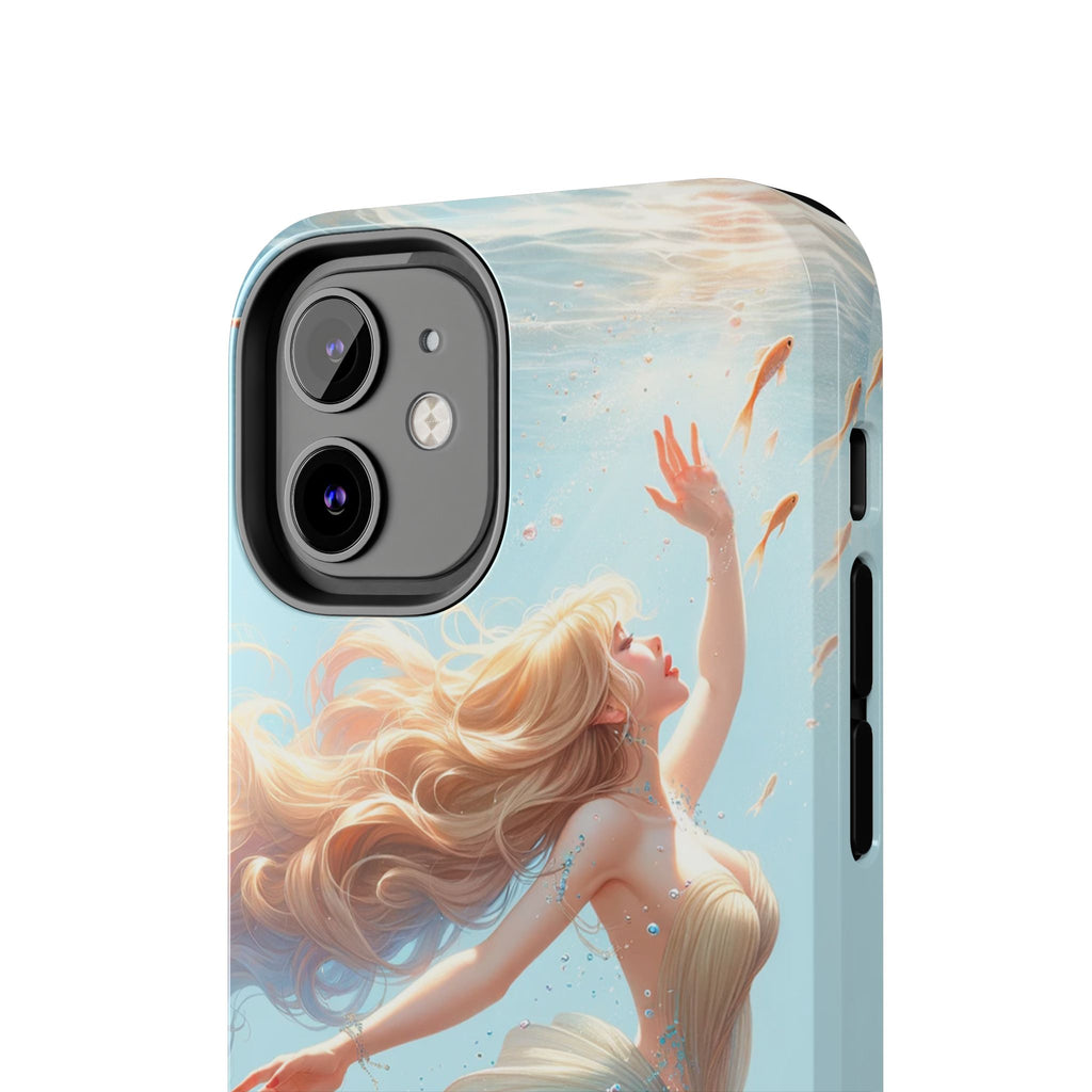 Blond mermaid - Tough Phone Case