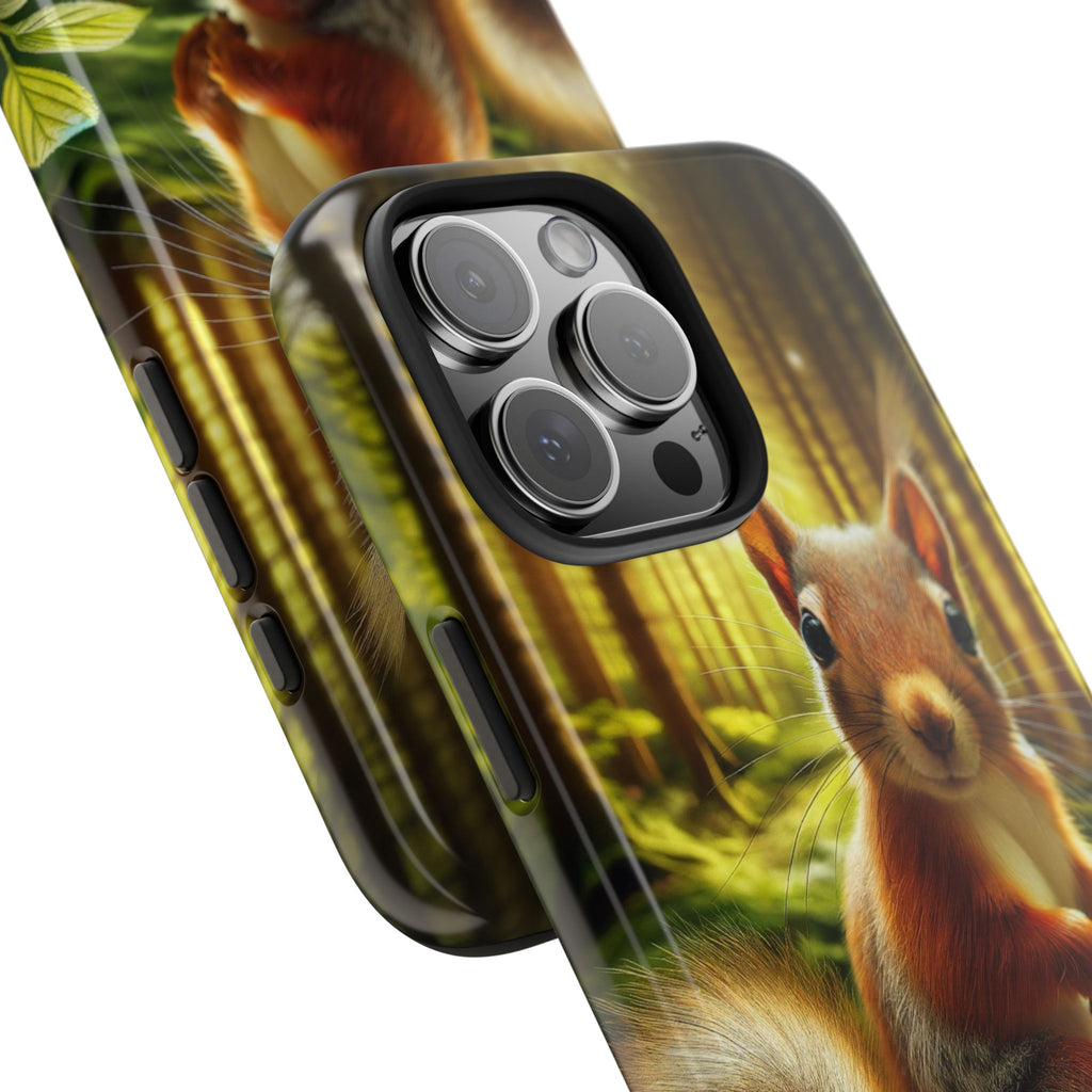Curious squirrel - Tough Phone Case