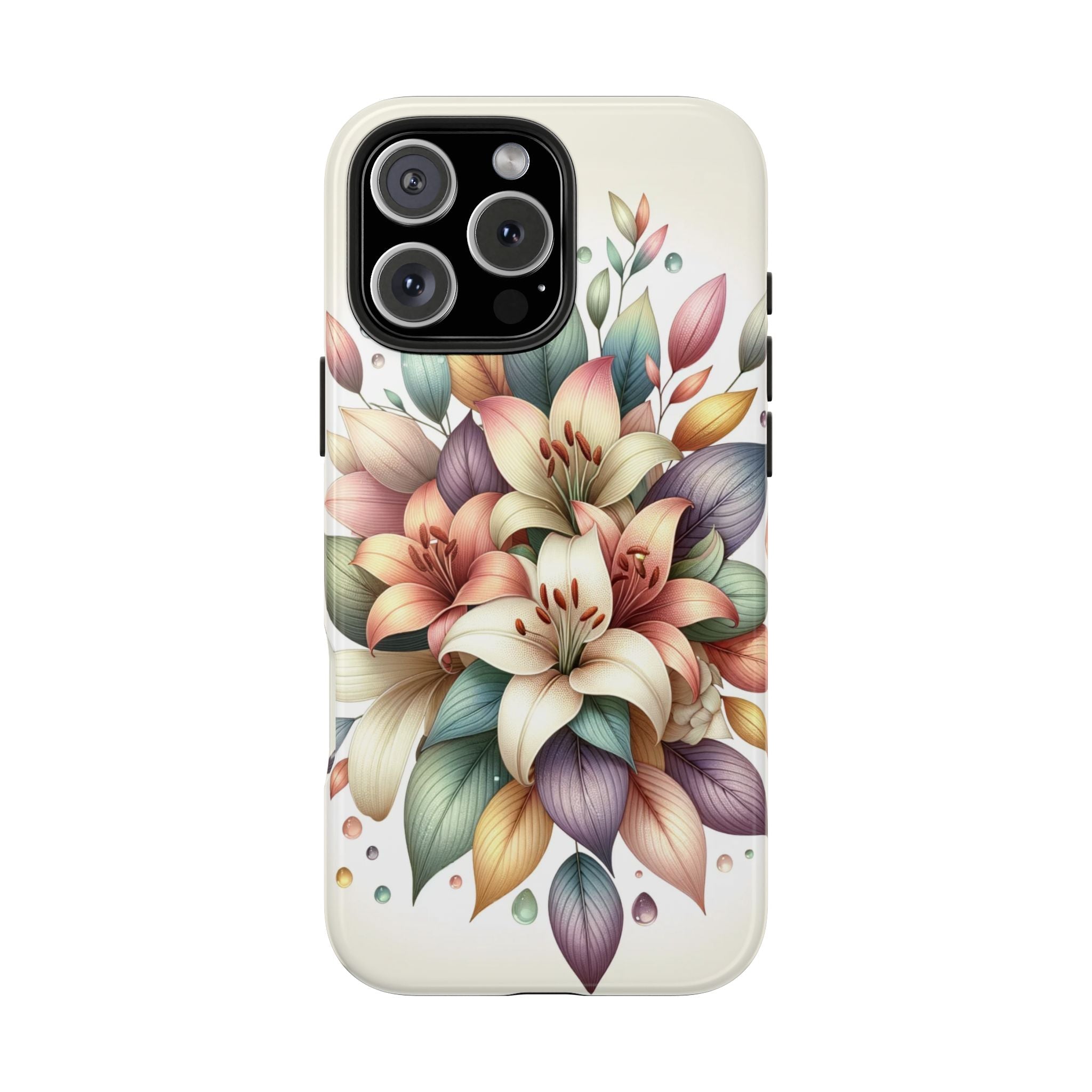 Phone Cases - Beautiful Lily Bouquet Design