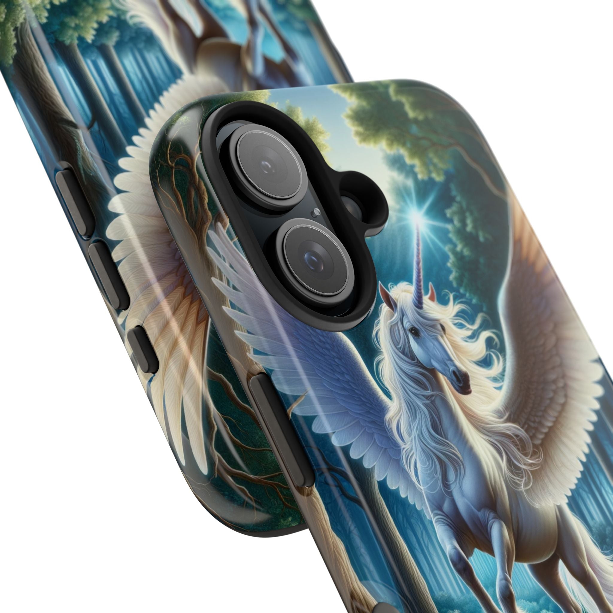 Landing Unicorn - Tough Phone Case