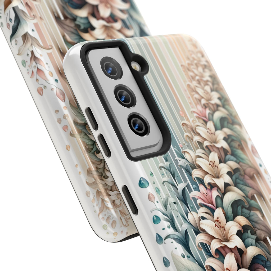 Pastel lilies - Tough Phone Case