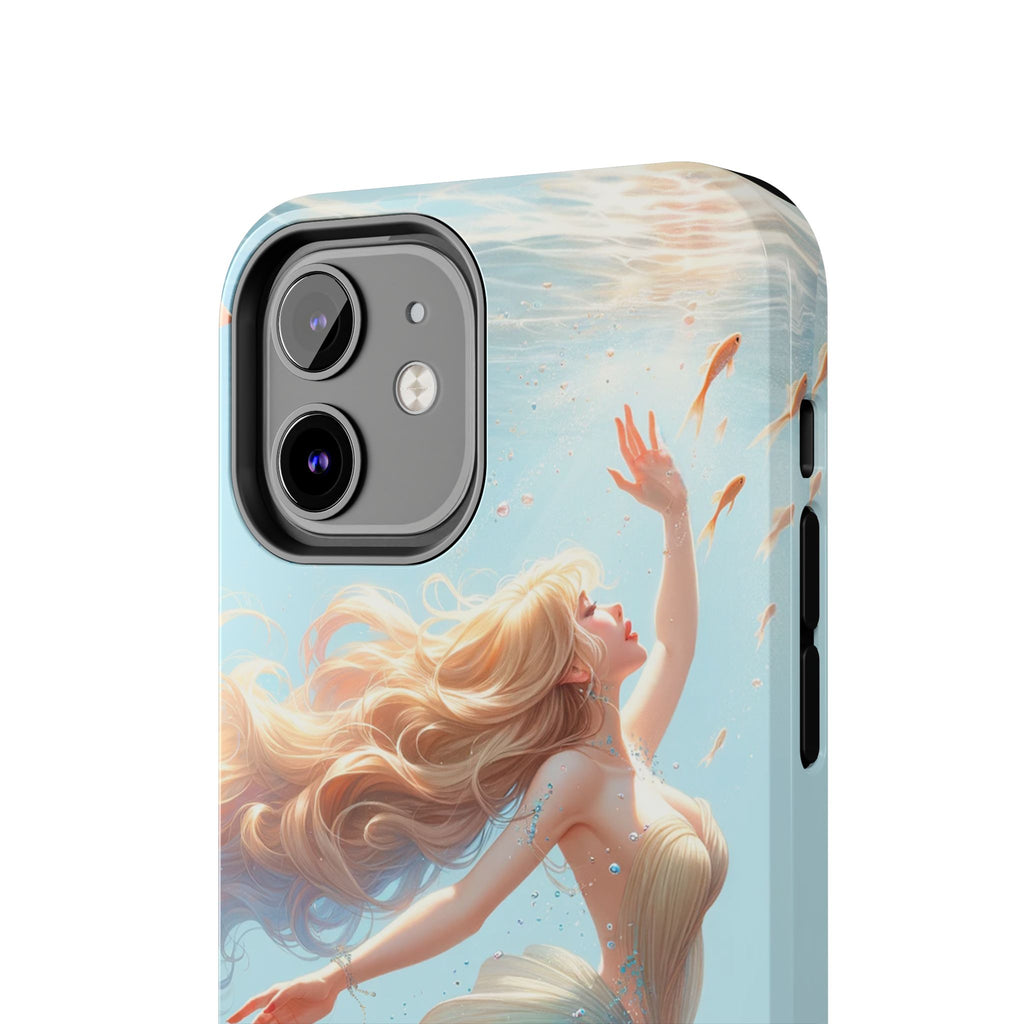 Blond mermaid - Tough Phone Case